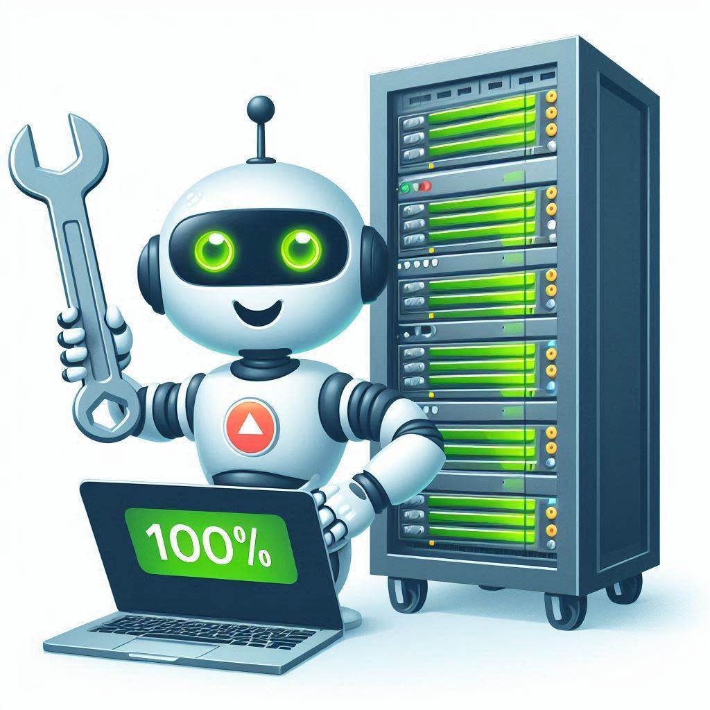 Website support, to make sure your website uptime is 100%